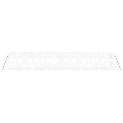 vidaXL Greenhouse with Steel Frame White 48 m² 12x4x2 m 5