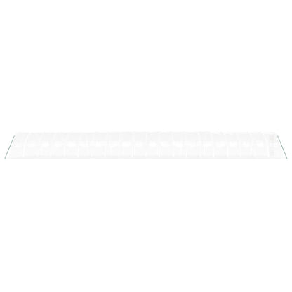 vidaXL Greenhouse with Steel Frame White 80 m² 20x4x2 m 5