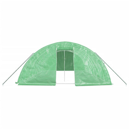 vidaXL Greenhouse with Steel Frame Green 40 m² 8x5x2,3 m 4