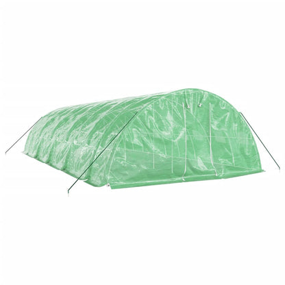 vidaXL Greenhouse with Steel Frame Green 50 m² 10x5x2.3 m 3