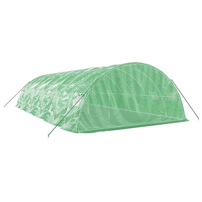 vidaXL Greenhouse with Steel Frame Green 50 m² 10x5x2.3 m 6
