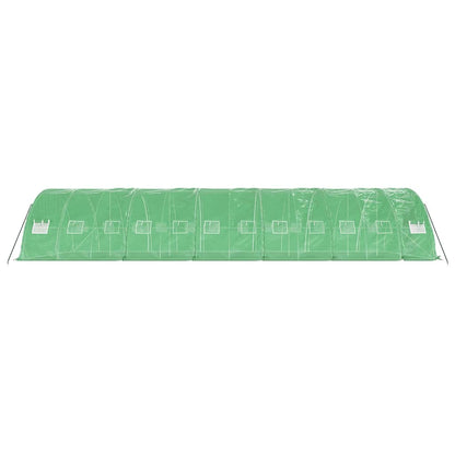 vidaXL Greenhouse with Steel Frame Green 60 m² 12x5x2,3 m 5