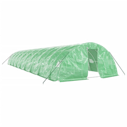 vidaXL Greenhouse with Steel Frame Green 90 m² 18x5x2,3 m 2