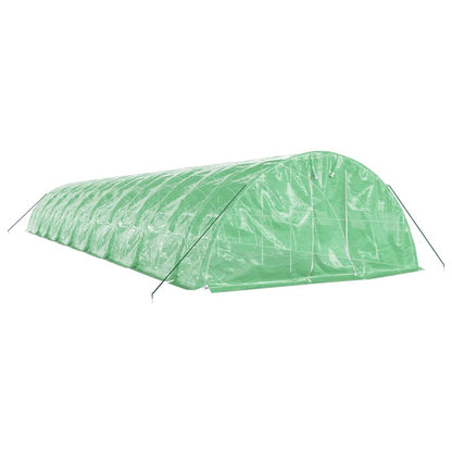 vidaXL Greenhouse with Steel Frame Green 90 m² 18x5x2,3 m 3