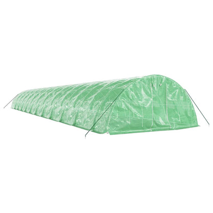 vidaXL Greenhouse with Steel Frame Green 120 m² 24x5x2,3 m 3