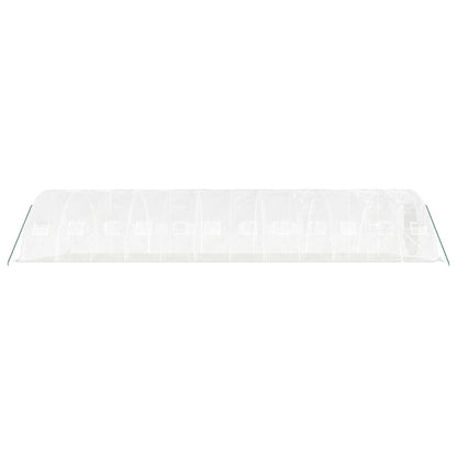 vidaXL Greenhouse with Steel Frame White 60 m² 12x5x2,3 m 5