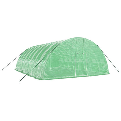 vidaXL Greenhouse with Steel Frame Green 48 m² 8x6x2.85 m 3