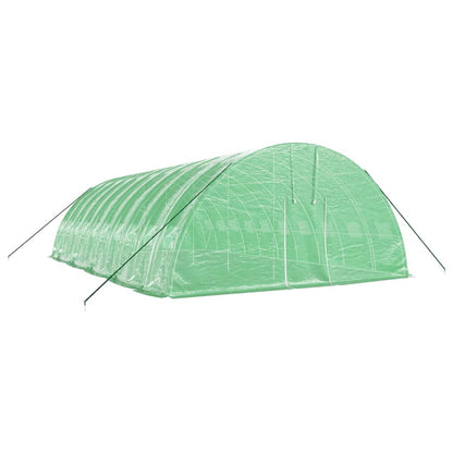 vidaXL Greenhouse with Steel Frame Green 60 m² 10x6x2,85 m 3