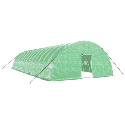 vidaXL Greenhouse with Steel Frame Green 84 m² 14x6x2,85 m 2