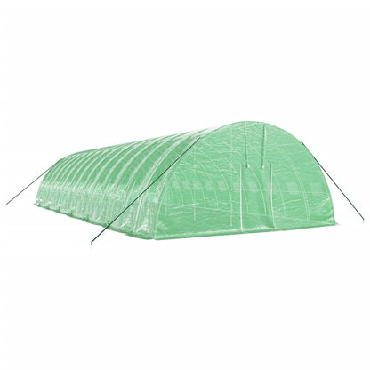 vidaXL Greenhouse with Steel Frame Green 84 m² 14x6x2,85 m 3