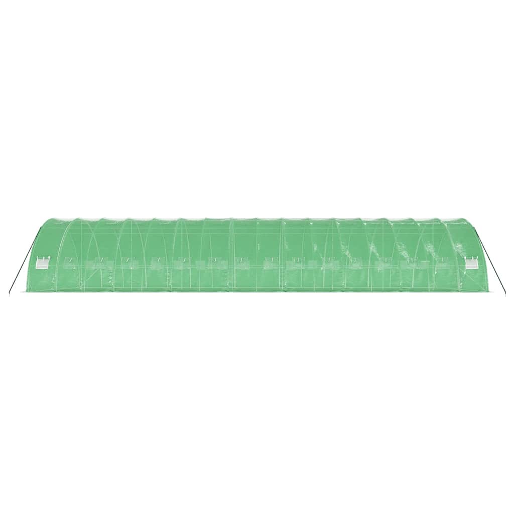 vidaXL Greenhouse with Steel Frame Green 96 m² 16x6x2,85 m 5