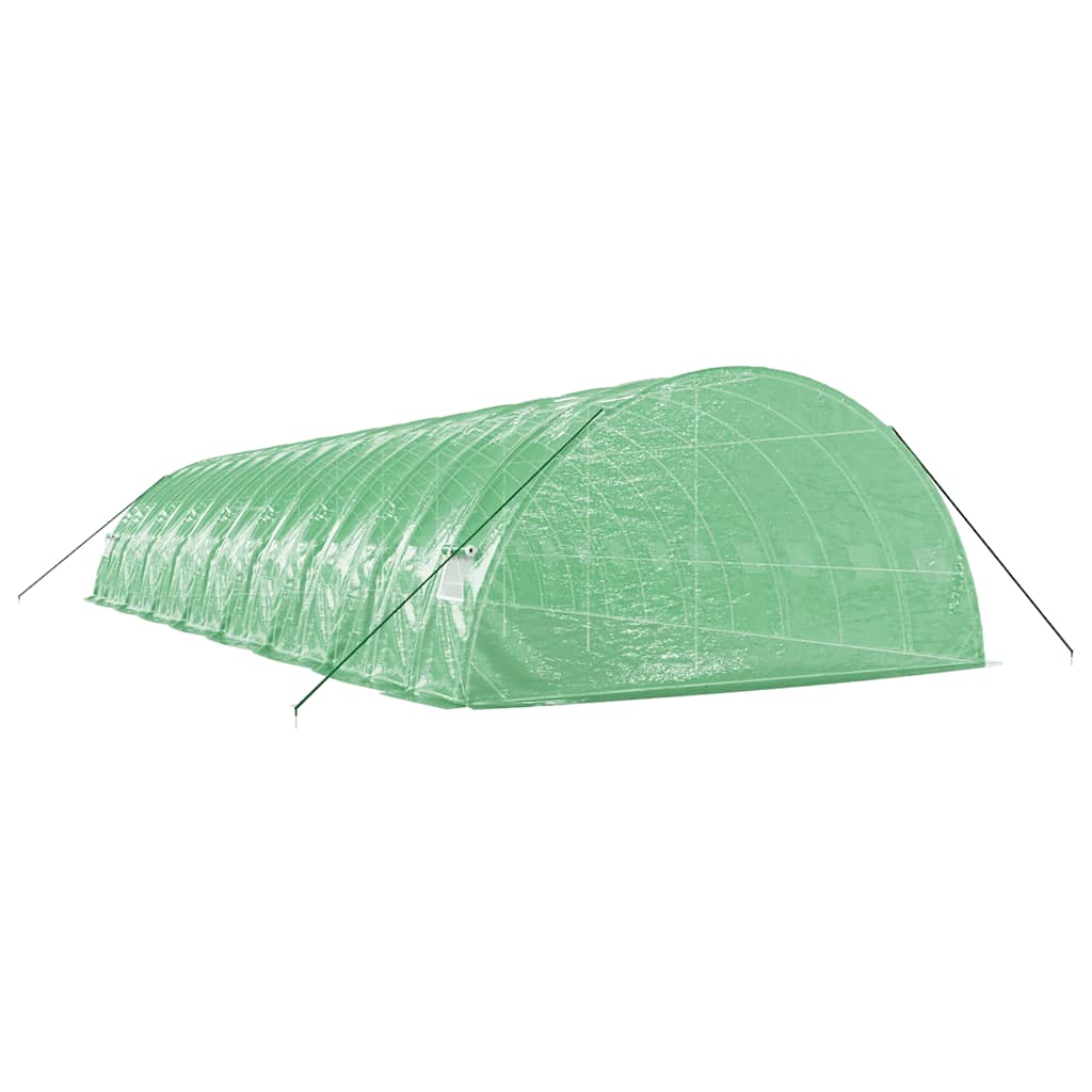 vidaXL Greenhouse with Steel Frame Green 96 m² 16x6x2,85 m 6
