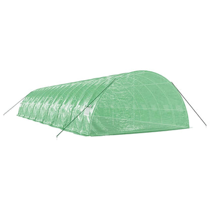 vidaXL Greenhouse with Steel Frame Green 96 m² 16x6x2,85 m 6
