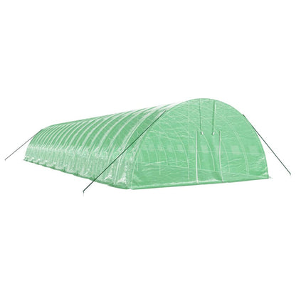 vidaXL Greenhouse with Steel Frame Green 108 m² 18x6x2,85 m 3