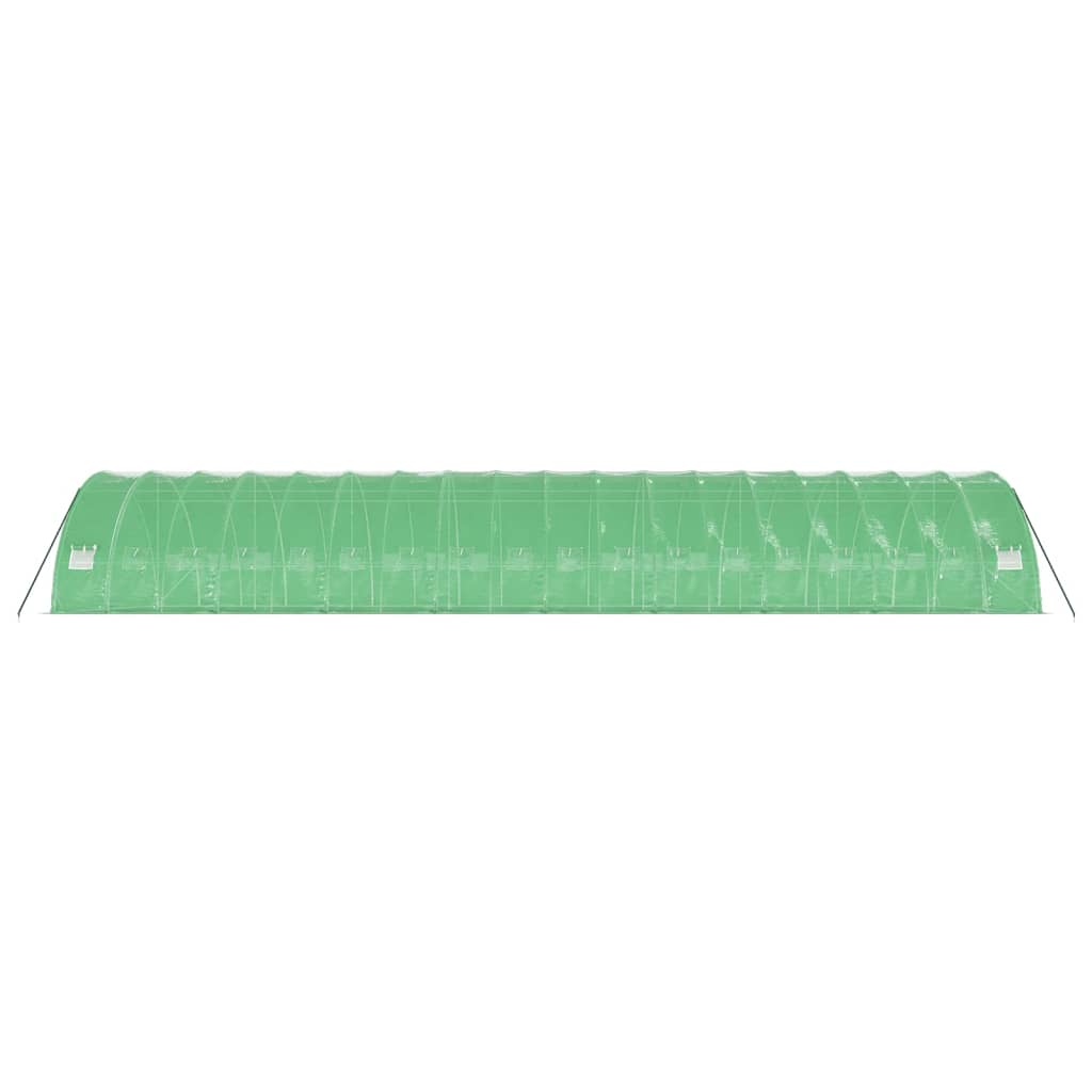 vidaXL Greenhouse with Steel Frame Green 108 m² 18x6x2,85 m 5