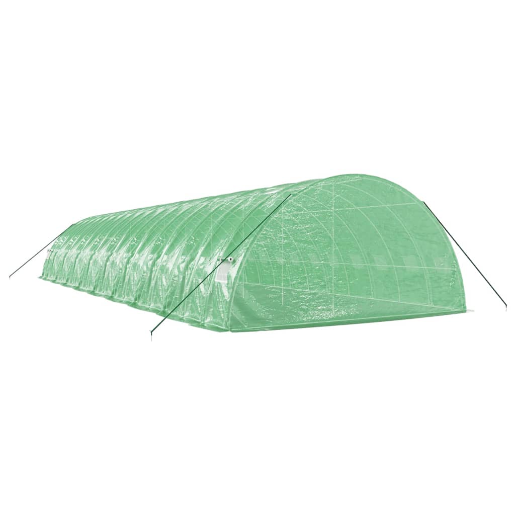 vidaXL Greenhouse with Steel Frame Green 108 m² 18x6x2,85 m 6