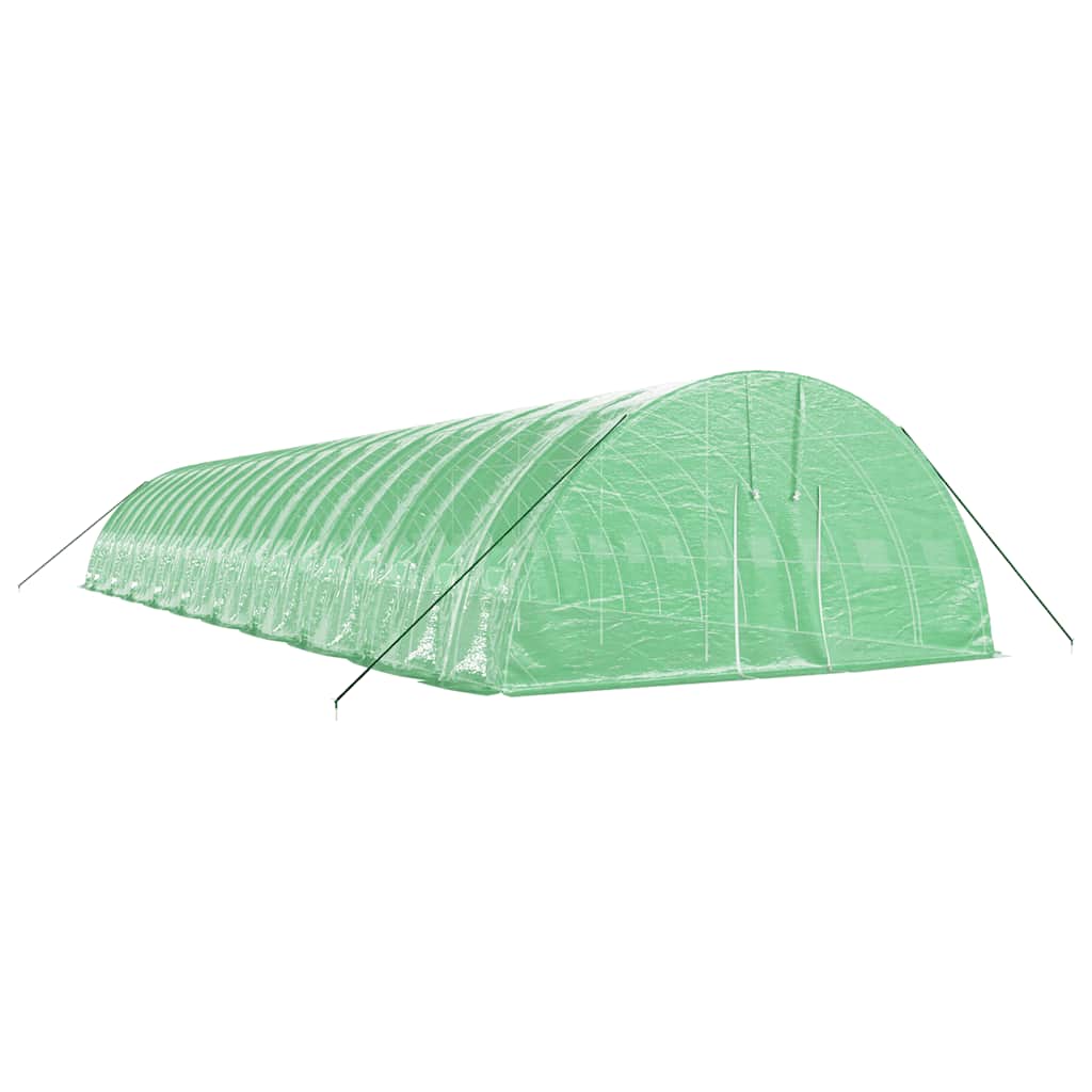 vidaXL Greenhouse with Steel Frame Green 120 m² 20x6x2,85 m 3