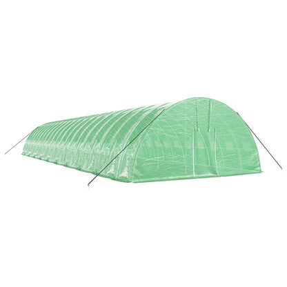 vidaXL Greenhouse with Steel Frame Green 120 m² 20x6x2,85 m 3