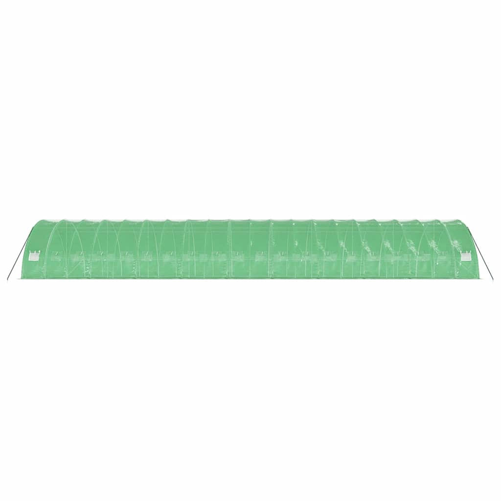 vidaXL Greenhouse with Steel Frame Green 120 m² 20x6x2,85 m 5