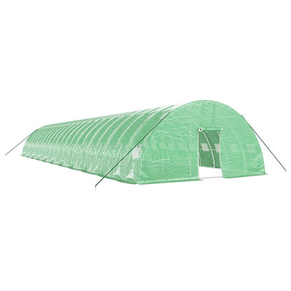 vidaXL Greenhouse with Steel Frame Green 132 m² 22x6x2,85 m 2