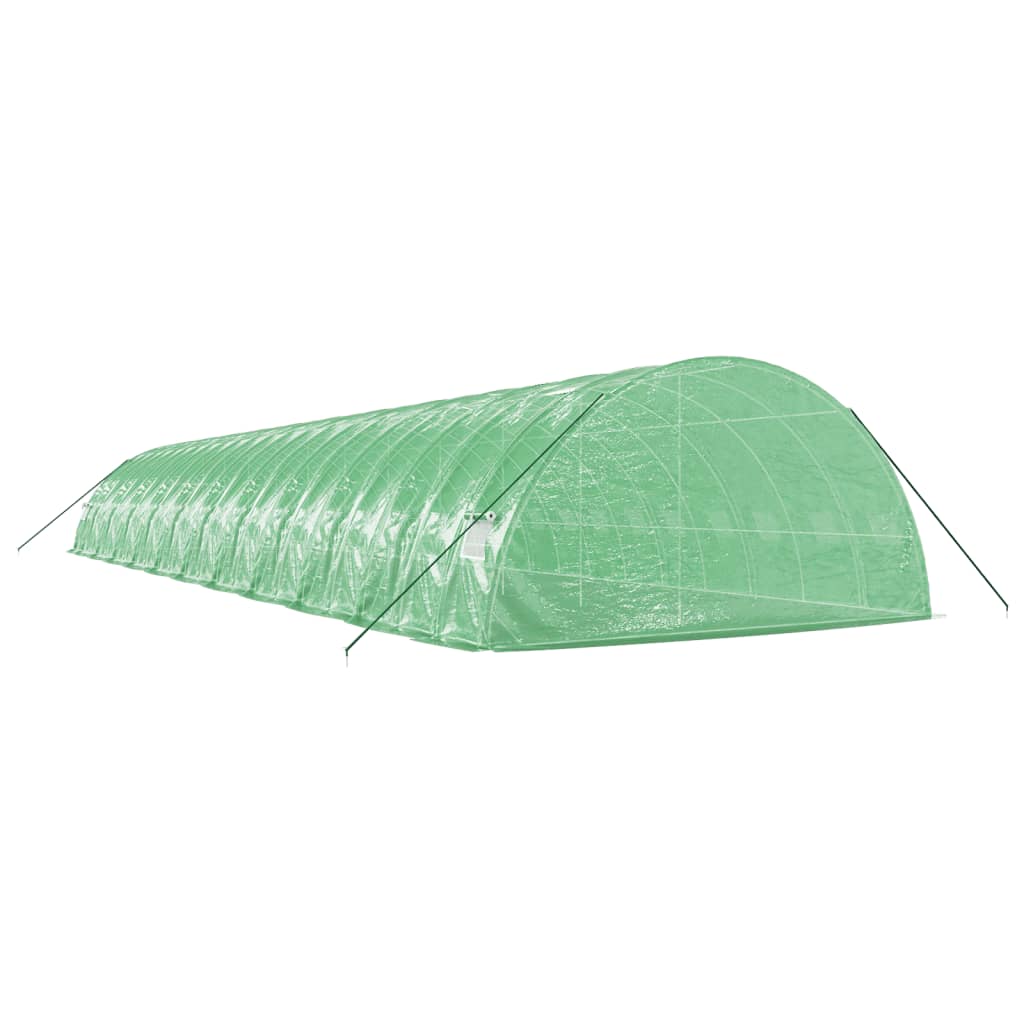 vidaXL Greenhouse with Steel Frame Green 132 m² 22x6x2,85 m 6