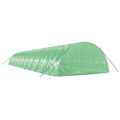 vidaXL Greenhouse with Steel Frame Green 132 m² 22x6x2,85 m 6