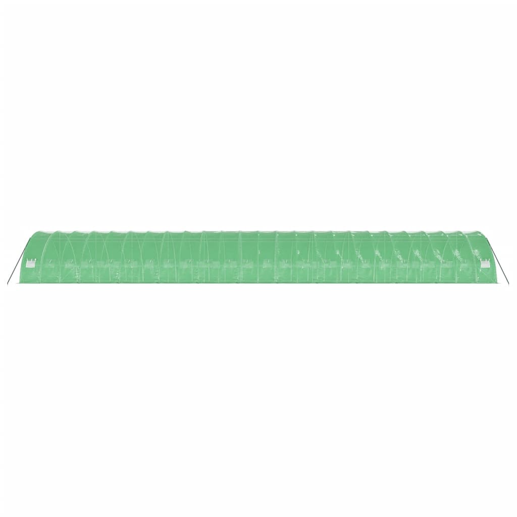 vidaXL Greenhouse with Steel Frame Green 144 m² 24x6x2,85 m 5