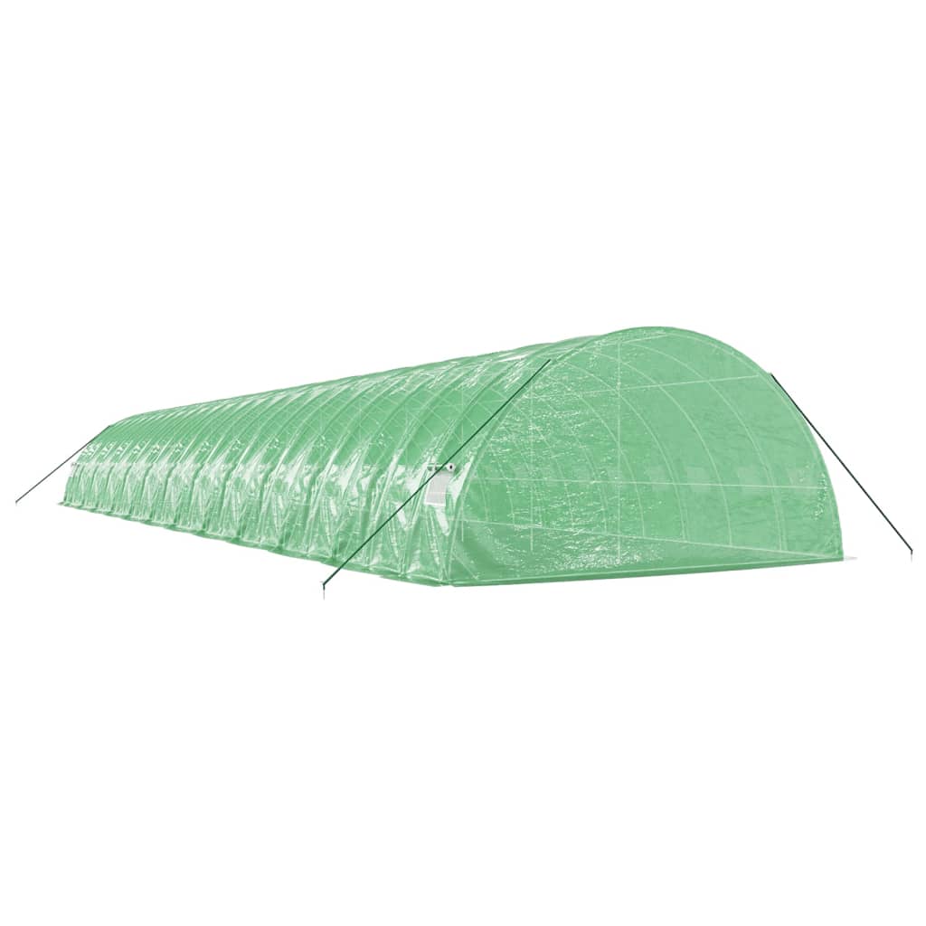 vidaXL Greenhouse with Steel Frame Green 144 m² 24x6x2,85 m 6