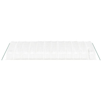 vidaXL Greenhouse with Steel Frame White 72 m² 12x6x2,85 m 5