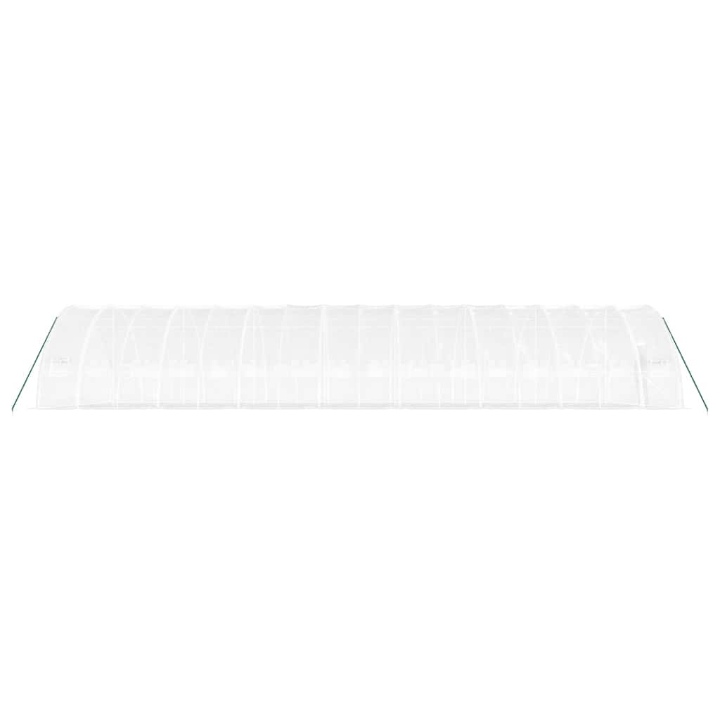 vidaXL Greenhouse with Steel Frame White 96 m² 16x6x2,85 m 5