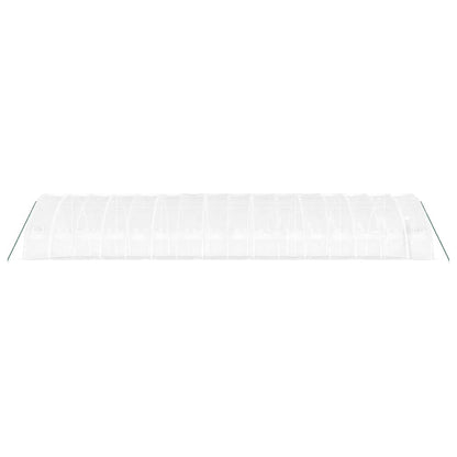 vidaXL Greenhouse with Steel Frame White 96 m² 16x6x2,85 m 5