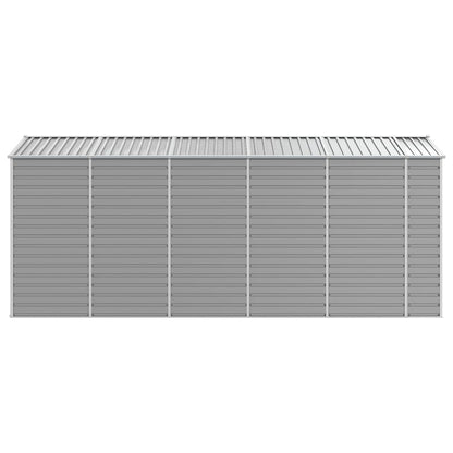 vidaXL Garden Shed | Light grey | Galvanised Steel | Large | Garden Shed 6