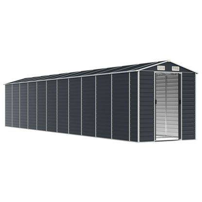 vidaXL Garden Shed Anthracite 191x980x198 cm Galvanised Steel 3