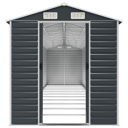 vidaXL Garden Shed Anthracite 191x980x198 cm Galvanised Steel 5
