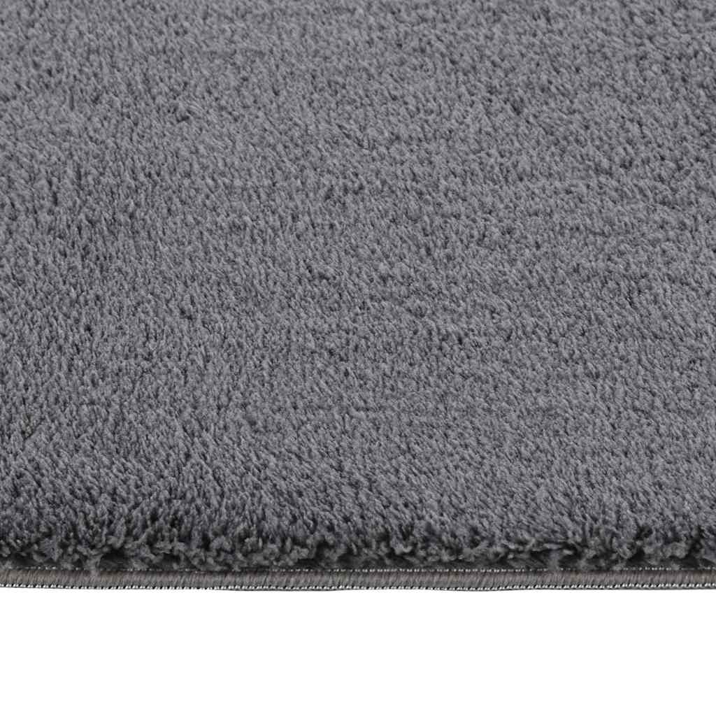 Shaggy Rug 200x275 cm Polyester Anthracite