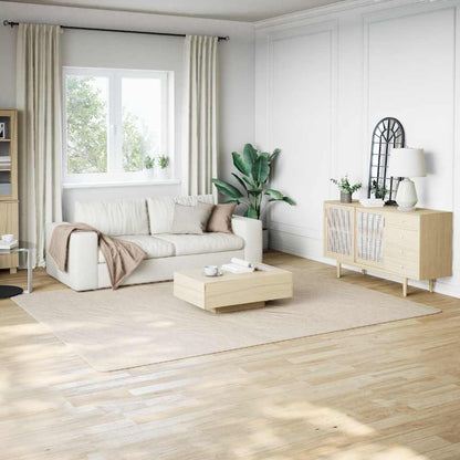 Shaggy Rug Polyester Width 240 cm Cream 305 cm