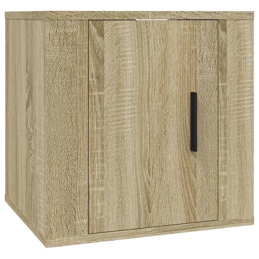 3 Piece TV Cabinet Set Engineered Wood Sonoma oak