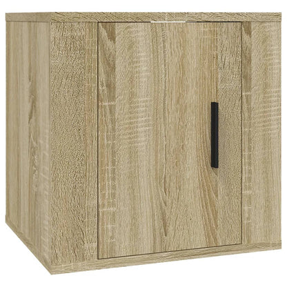 6 Piece TV Cabinet Set Engineered Wood Sonoma oak