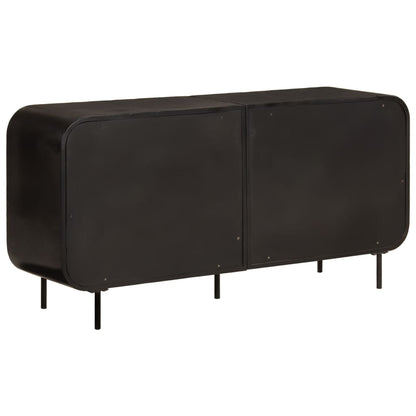 vidaXL Sideboard 140x35x70 cm Solid Wood Reclaimed and Metal 4