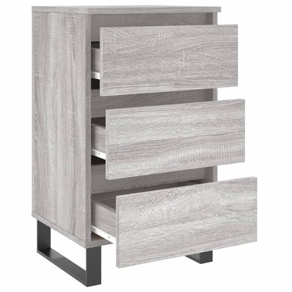 vidaXL Bedside Cabinets 2 pcs Grey Sonoma 40x35x69 cm Engineered Wood