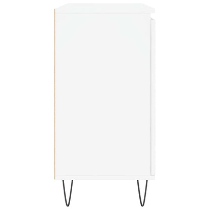 Sideboard 101,5x35x70 cm Engineered Wood White