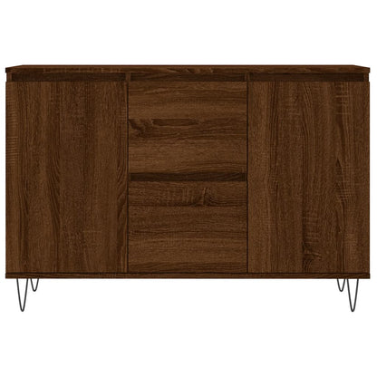 vidaXL Sideboard Brown Oak 104x35x70 cm Engineered Wood