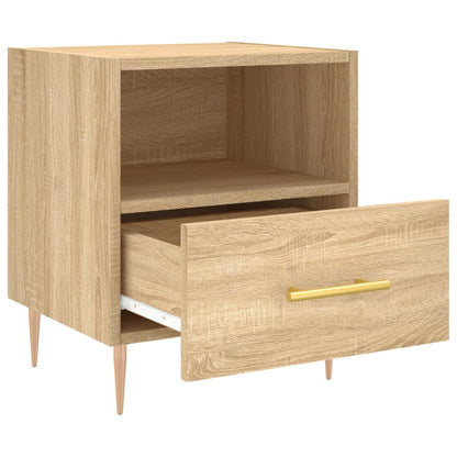 vidaXL Bedside Cabinet Sonoma Oak 40x35x47.5 cm Engineered Wood