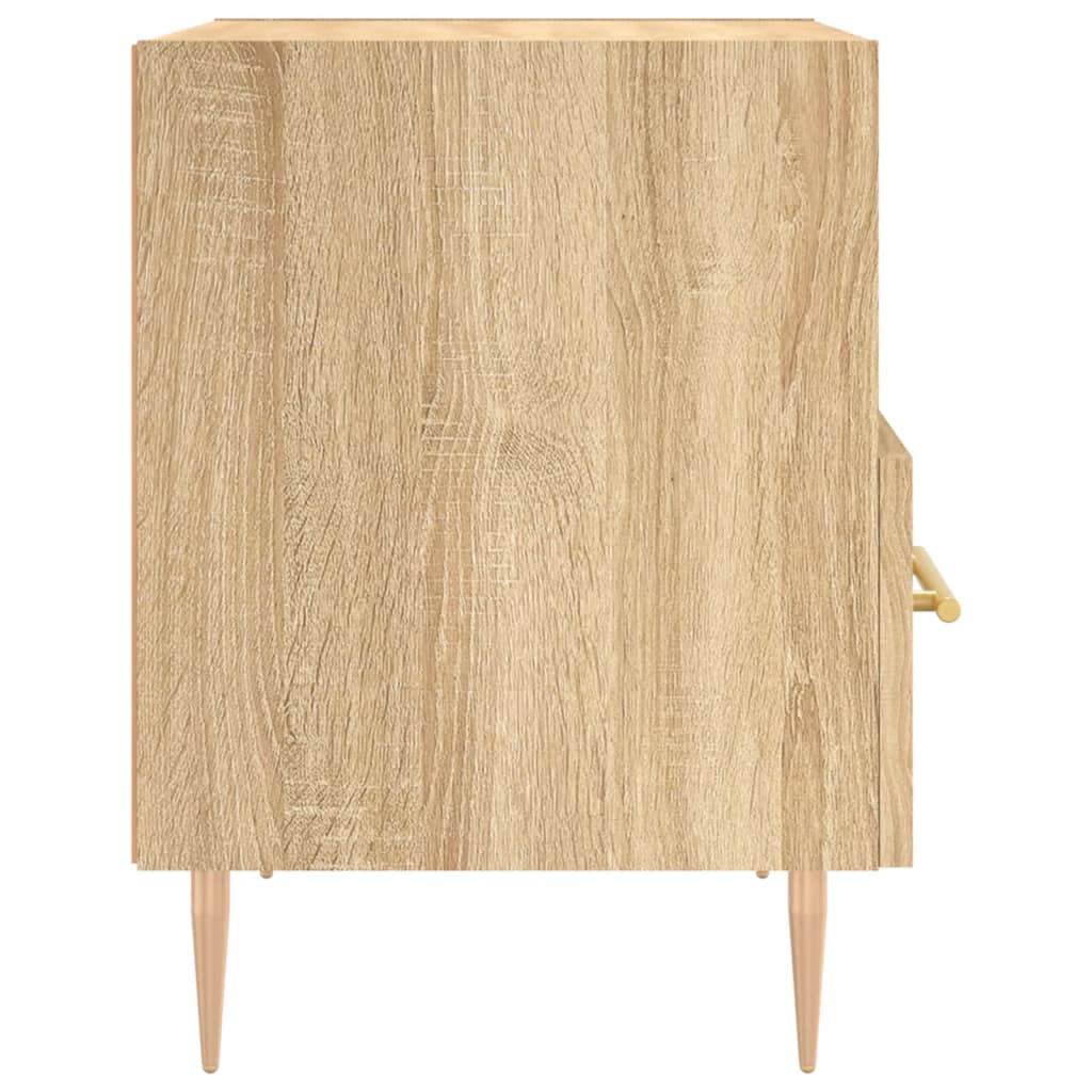 vidaXL Bedside Cabinet Sonoma Oak 40x35x47.5 cm Engineered Wood