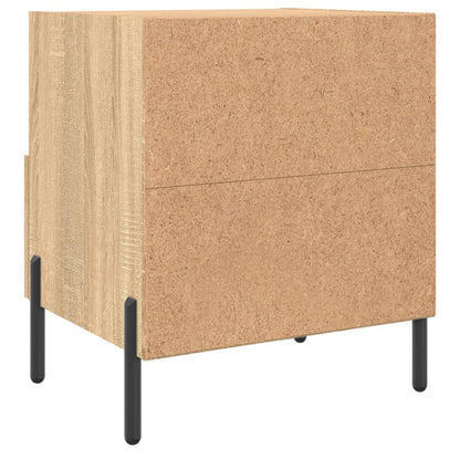 vidaXL Bedside Cabinets 2 pcs Sonoma Oak 40x35x47.5 cm Engineered Wood