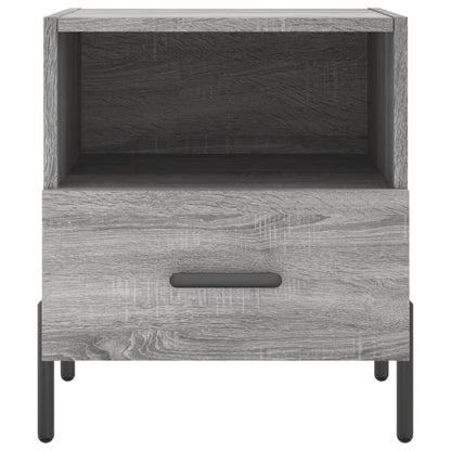 vidaXL Bedside Cabinets 2 pcs Grey Sonoma 40x35x47.5 cm Engineered Wood