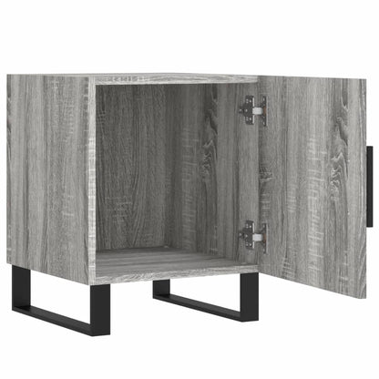 vidaXL Bedside Cabinet Grey Sonoma 40x40x50 cm Engineered Wood