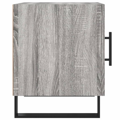 vidaXL Bedside Cabinet Grey Sonoma 40x40x50 cm Engineered Wood