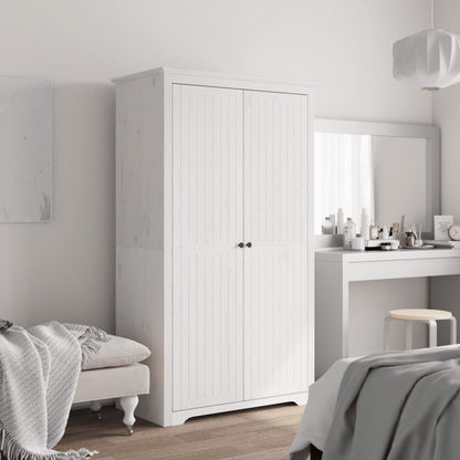 vidaXL Wardrobe "BODO" 99x53.5x173 cm Solid Wood Pine