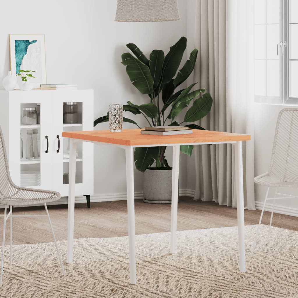 Table Top Square Solid Wood Beech Brown 60 x 60 x 4 cm – 90 x 90 x 4 cm 70 x 70 x 2.5 cm